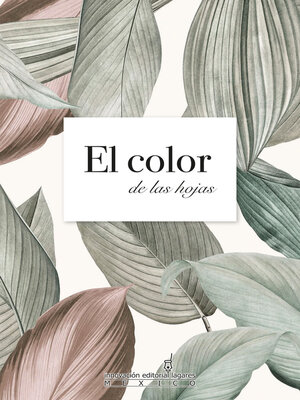 cover image of El color de las hojas